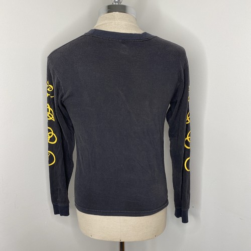 Vintage Led Zeppelin Swan Song Black Cotton L/S T-Shirt SZ S Concert Shirt USA - Picture 10 of 13