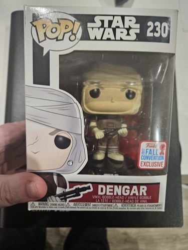 Star Wars Dengar NYCC 2017 Exclusive Funko Pop! Vinyl Figure #230 Convention Ex. - Picture 2 of 4