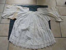 Surplis enfant de cœur coton dentelle