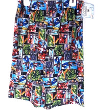 The AVENGERS Pajamas Boys 10/12 NEW Sleep Shorts Iron Man Pjs NWT Hulk Hawkeye