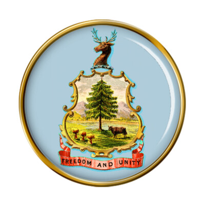 Vermont USA Anstecker Abzeichen