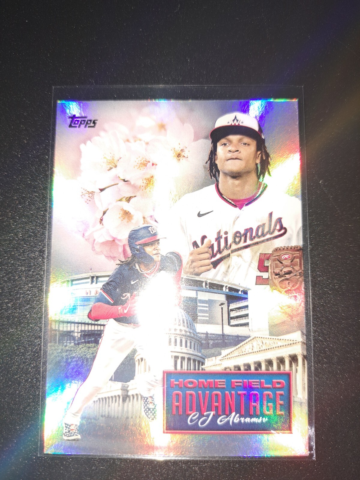 2024 Topps Update Series CJ Abrams Home Field Advantage HFA-39 Case Hit