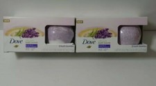 Dove Milk Swirl Bath Bombs Lavender Honey Macaron 2 Ct Boxed 5.6 oz X 2