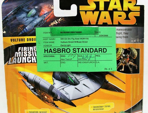 Star Wars ROTS Firing Missile Launcher 