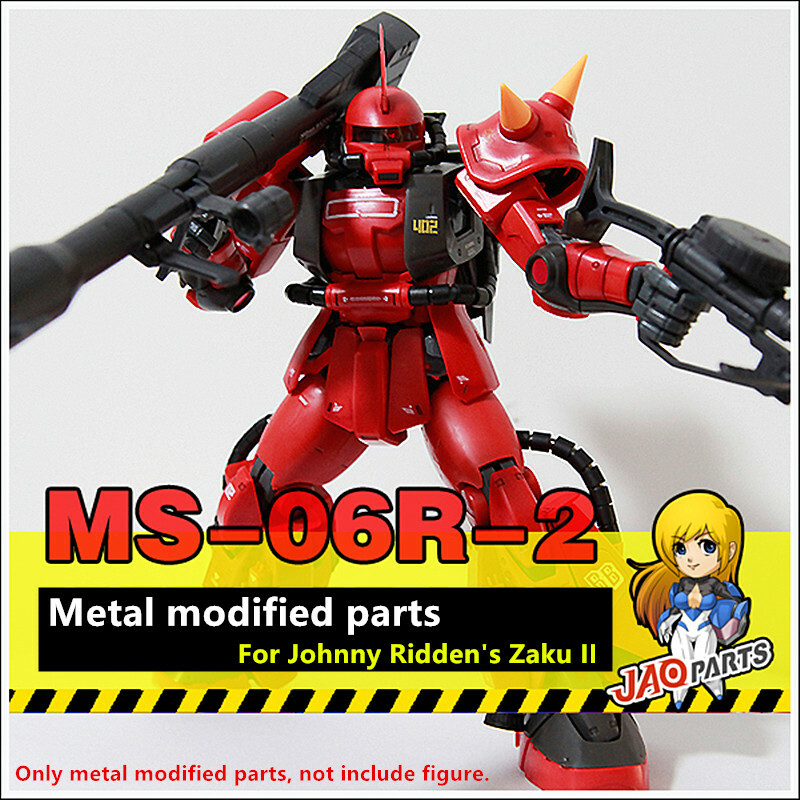 for MG 1/100 Johnny Ridden Zaku II 2.0 JAOparts Metal Detail up