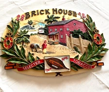 Cigar Store Wall Decoration High Relief Heavy Plaster Brick House Farm Beautiful