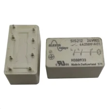 2Pcs ELESTA SIS212 20.5VDC Power Relay 7Pins