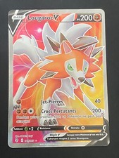 CARTE POKEMON LOUGAROC V 187/203 FR ULTRA RARE EB EVOLUTION CELESTE - NM/M
