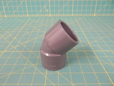 IPEX 1 1/2'' PVC Elbow Fitting 45-Degree Sch-80 D-2467