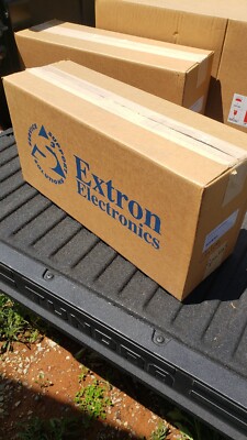 EXTRON FF 120 FLAT FIELD SPEAKER 42-120-03. (One pair). NEW. Wh22