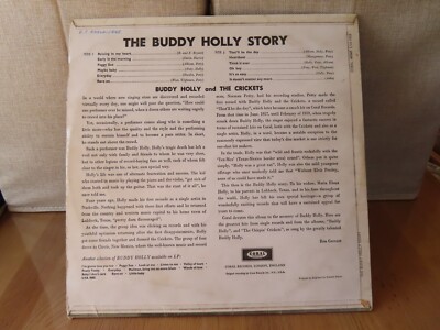 The Buddy Holly Story Rare 1959 UK LP Mono Coral LVA 9105 | eBay UK