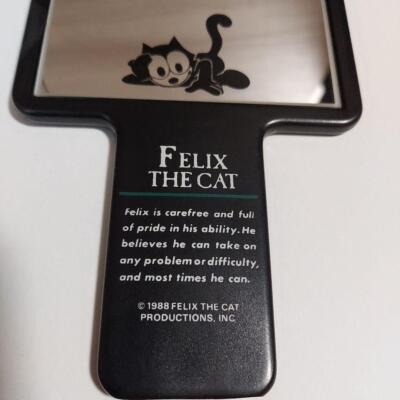 Retro Felix the Cat Goods Set Hand Mirror Keychain Comb