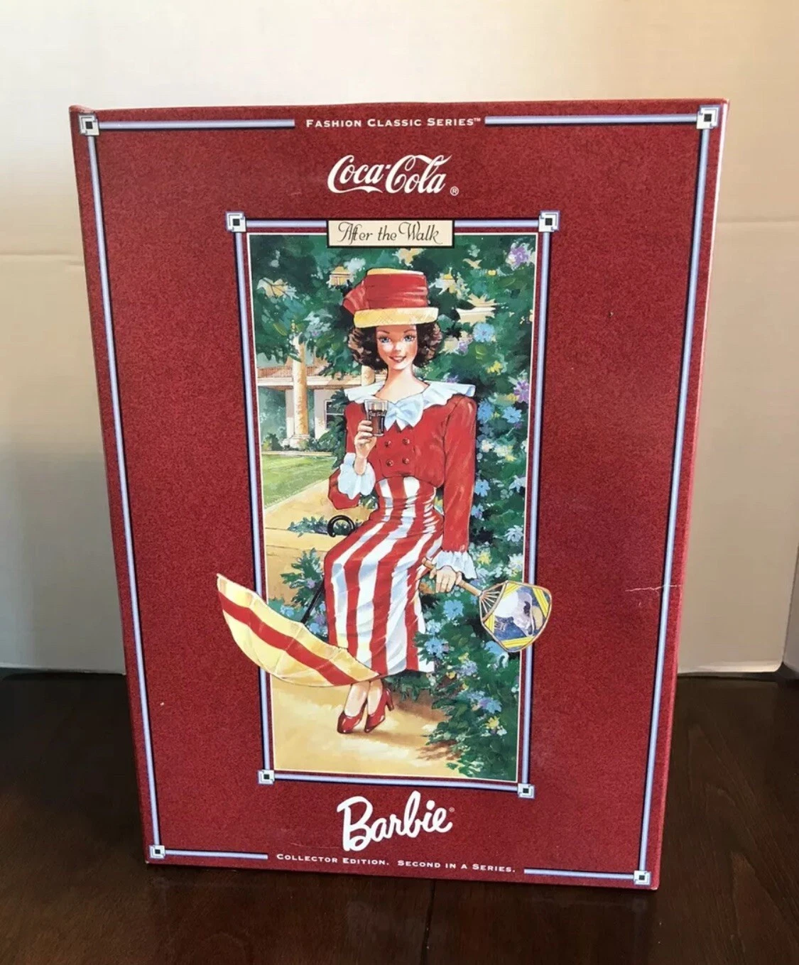 Barbie Coca Cola Cola après la promenade 1997 Deuxième de la série #17341 NRFB - Image 1 de 12