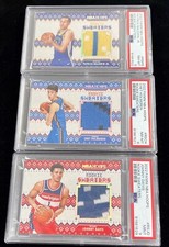 2022-23 Basketball 3 Rookie Sweaters PSA Graded Lot Low POP with Chet Holmgren