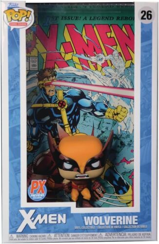 Funko Pop! New X-Men #1 (1991) Wolverine Pop! Comic Cover Figure #26 – PX