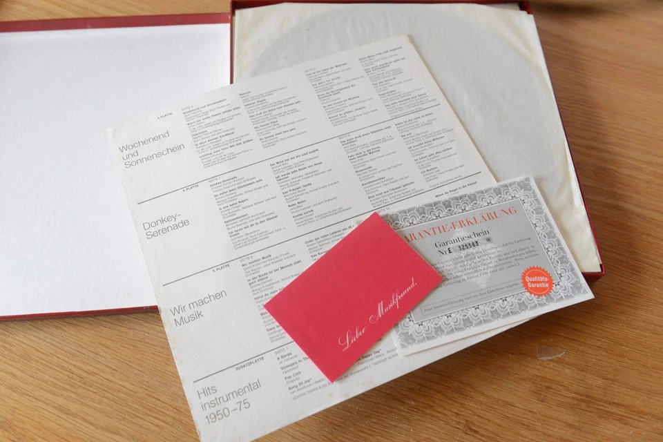 50 Jahre Schlager - 1900 / 1950 Marcato ‎ 63 650 box mit 6 LPs - Bild 3 von 4
