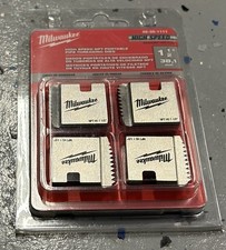 Milwaukee  48-36-1111  1 ½"  High Speed NPT Portable Pipe Threading Die Set  NEW