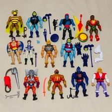 Lot of 12 Masters of the Universe Origins Figures 5.5" MOTU He-Man Mattel