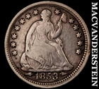 1853 Seated Liberty Half Dime- Scarce Better Date No Reserve #i5563
