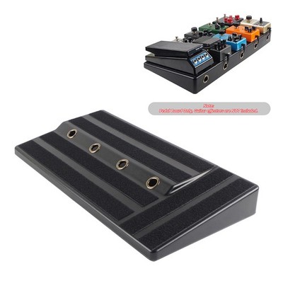 Stage Practice Guitar Pedal Board Wire Management Holes Stable Instrument Access