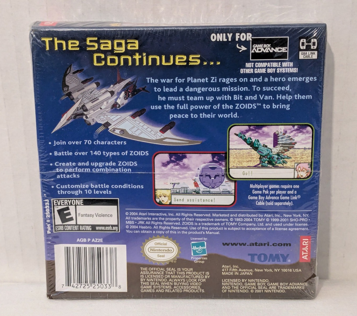 Zoids: Legacy (Nintendo Game Boy Advance, 2004) for sale online | eBay