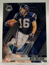 2025 MOSAIC WES WELKER FOOTBALL CARD CHARGERS NFL 205 panini
