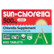 2 X Sun Chlorella, Chlorella Supplement, 500 ...