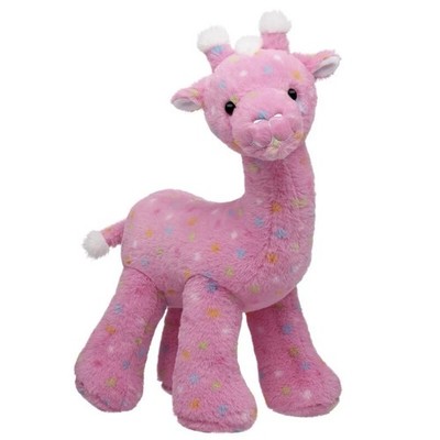 Build A Bear Workshop   STUFFED   Pink Frosted Animal Cookie Giraffe Plush BAB