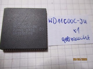 1x Vintage WD11C00C JU Peripherial Interface PLCC84 gebraucht ungeprüft