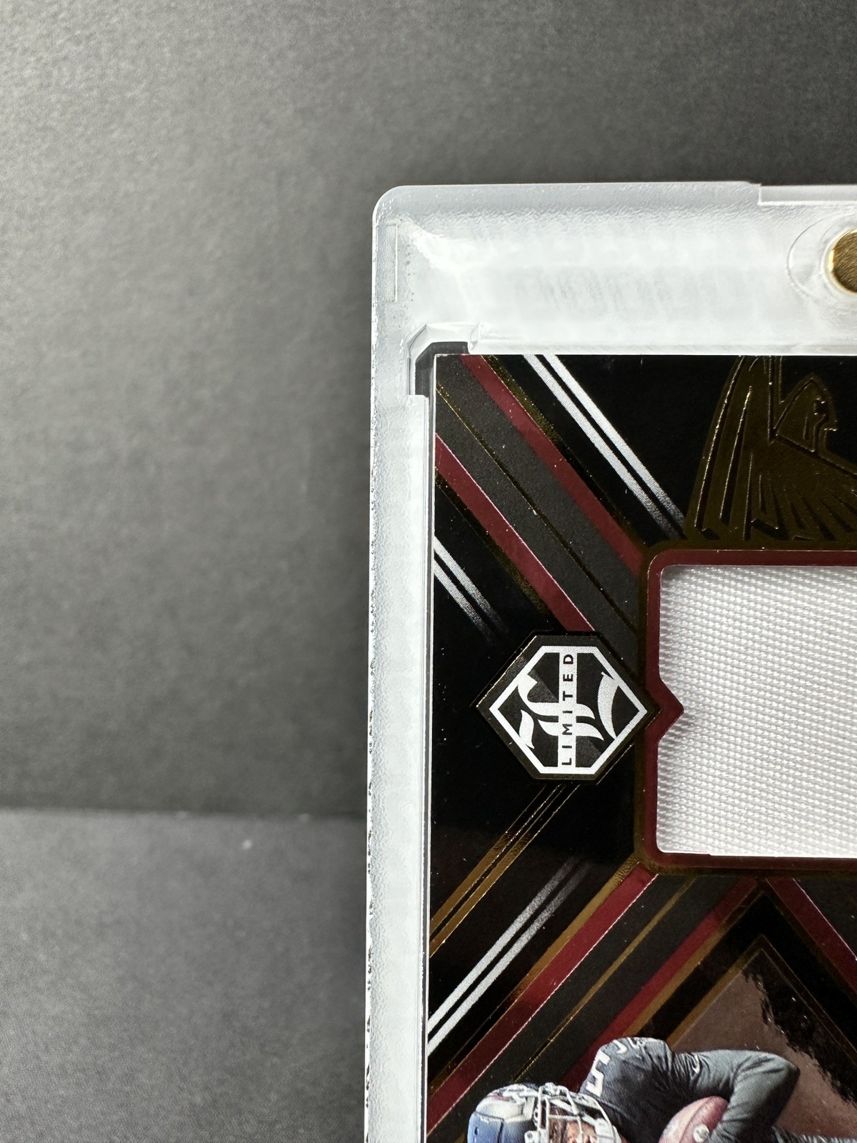 2022 Panini Limited Drake London Rookie RC Patch Auto RPA /199 Falcons #111 view 3