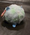 Ty Puffies (Beanie Balls) - EVIE the Green Cat (4 inch) Plush Toy NEW 2023  — photo 3