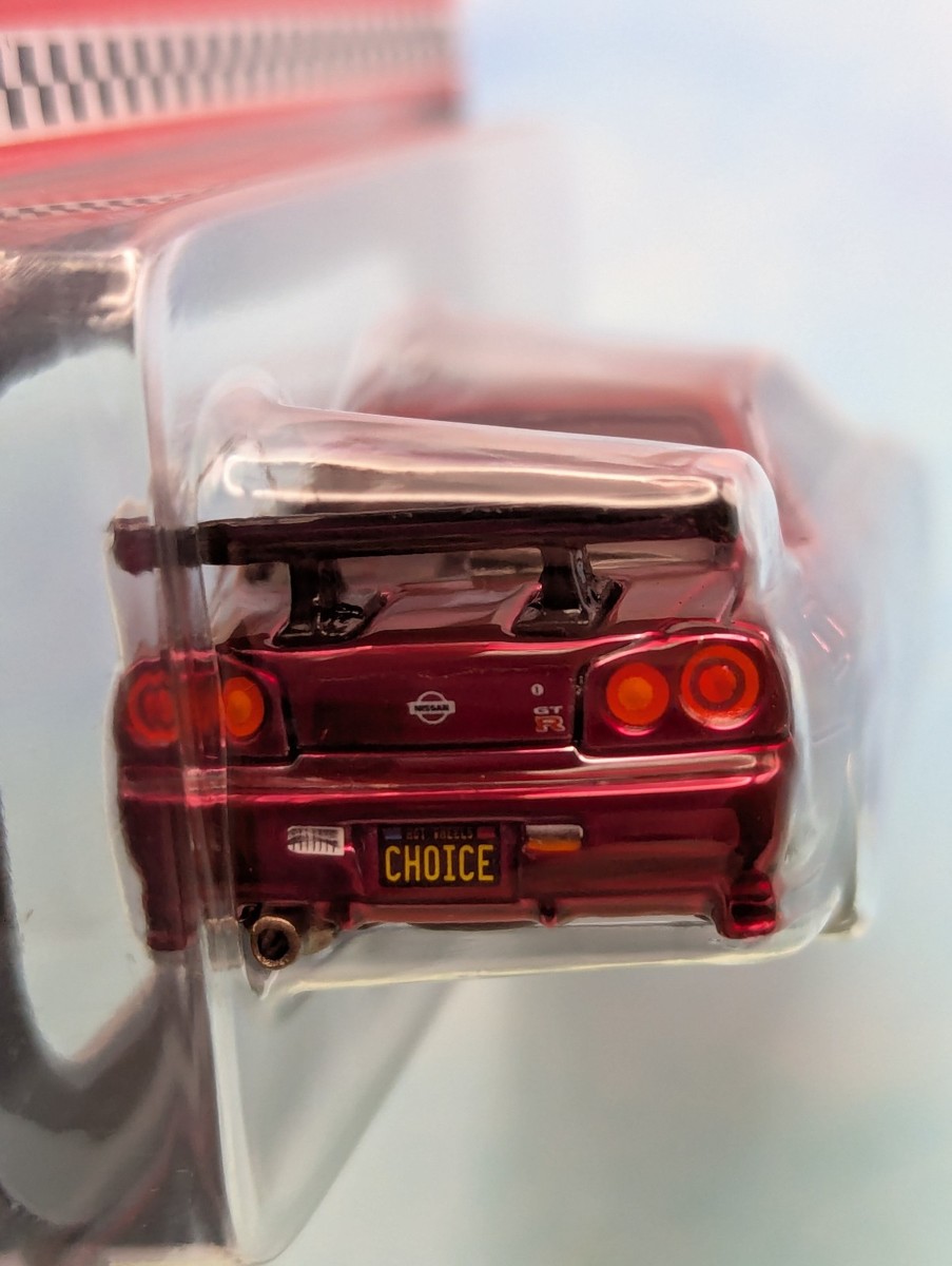 Hot Wheels 2024 RLC sELECTIONS NISSAN SKYLINE GT-R BNR34☆oxblood