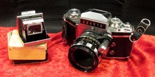 VINTAGE IHAGEE DRESDEN EXACTA CAMERA WESTROCOLOR LENS AND A16 ATTACH EZS004632