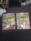 TMNT Ninja Turtles 1988 RAPHAEL & MICHAELANGELO - UNPUNCHED - Playmates