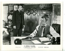 AL JENNINGS OF OKAHOMA-1957- 8 X10 STILL-WESTERN-JOHN DEHNER-DAN DURYEA-vg