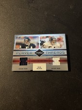 2004 Limited Brian Urlacher Dual Game Used Jersey 5/50 Bears Player Threads