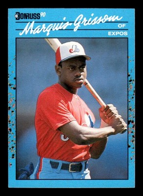 1990 Donruss Best of the NL #128 Marquis Grissom RC Rookie E021