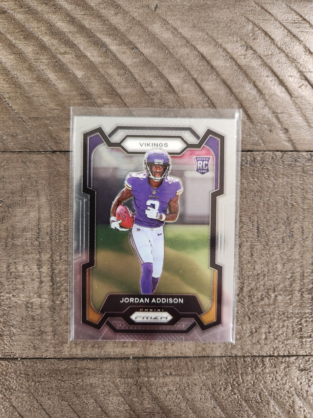 2023 Panini Prizm - Rookies Jordan Addison #368 Silver Prizm (RC)