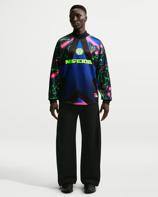 Nike Nigeria Hollywood Keeper Soccer Shirt Black Hyper Pink IO0782