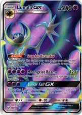 Lunala GX 141/149 Full Art Ultra Rare Sun & Moon Base Pokemon Card NM on eBay