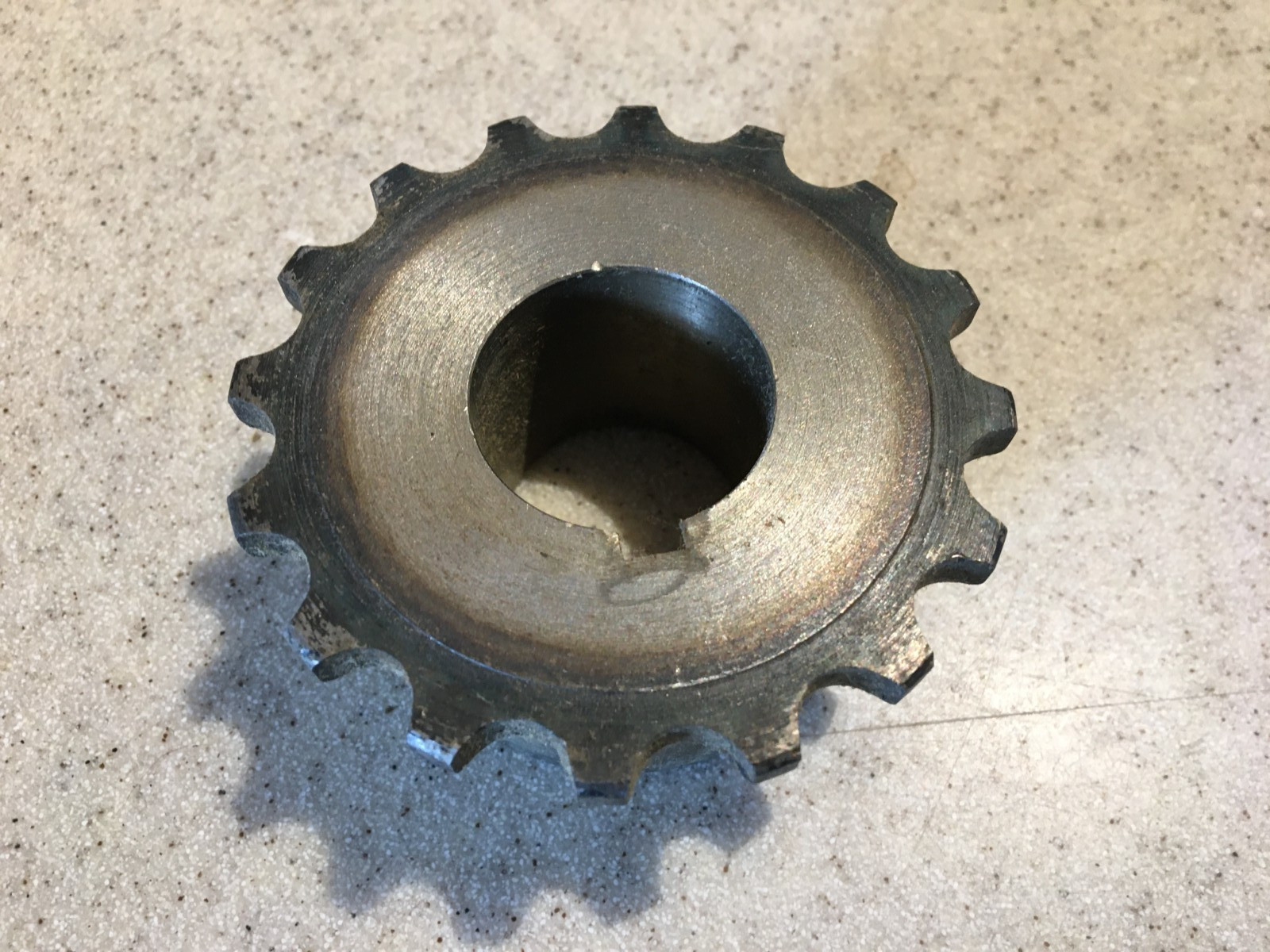Link-Belt Flexible Coupling Half Hub 5016 1-1/4" 16 teeth Roller Chain Sprocket