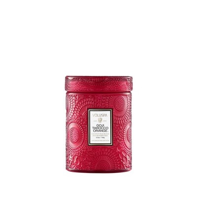 Goji Tarocco Orange Small Candle Jar Coconut Wax 50 Hour Burn 5.5 Oz 1 PC