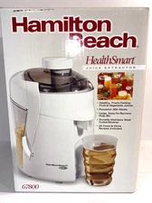 Hamilton Beach HealthSmart Juice Extractor 350 Watts Model 67800 NIB