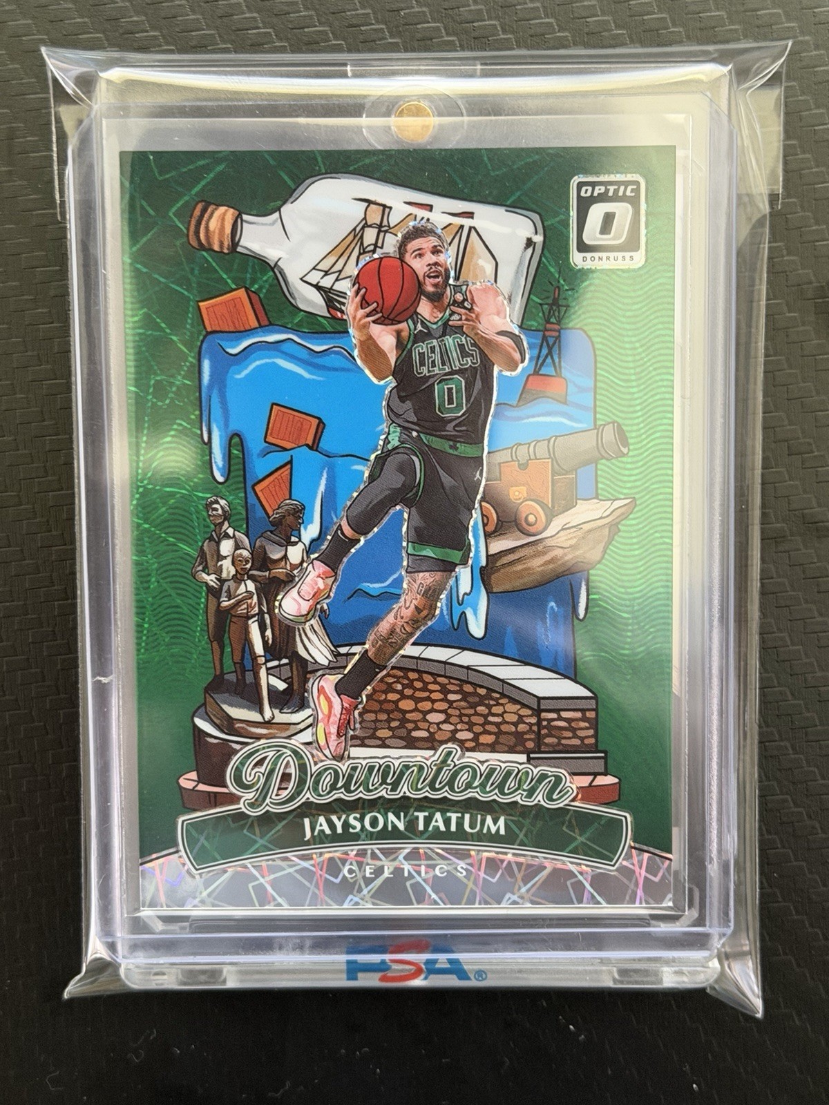 2024-25 Panini Donruss Optic Basketball - #4 Jayson Tatum Downtown SSP Case Hit