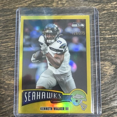 2025 Topps Chrome Kenneth Walker III Base (RAW)