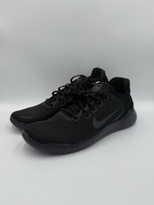 New Men  s Nike Free RN 2018 Black Size 8 942836-002