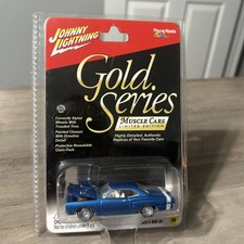 Johnny Lightning Gold Series 69 Dodge Superbee Treaded Tires Opening Hood Lmtd