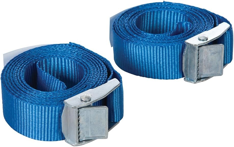 Silverline Cam Buckle Tie Down Strap 2pk 2.5m x 25mm (449682)