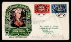 DR WHO 1953 IRELAND FDC FAMOUS IRISH JOHN BARRY STAEHLE CACHET COMBO R67040