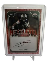 Tetairoa McMillan 2025 SAGE Next Level Signatures Auto WR Card Arizona Panthers